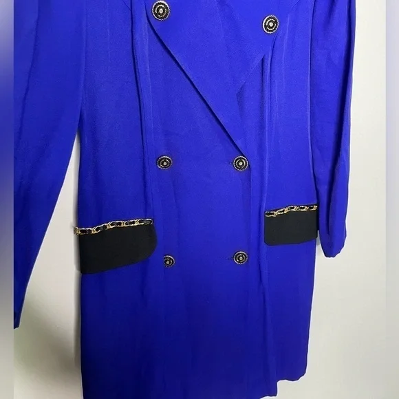 VINTAGE Suzy Creamcheese double breasted blazer dress - Picture 3 of 11